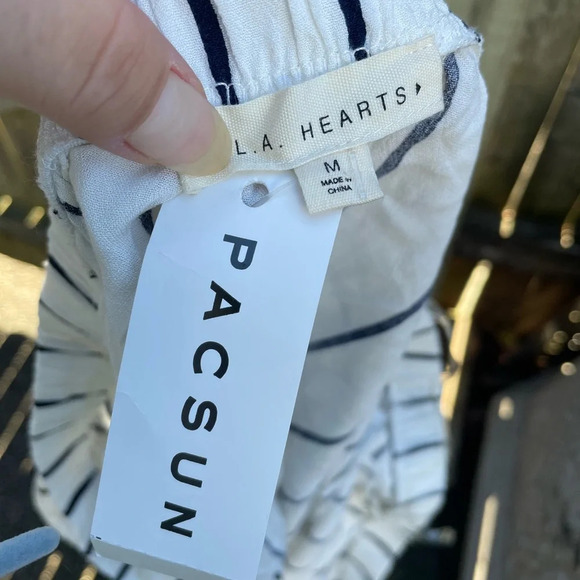 NWT PACSUN CROPPED OFF SHOULDER TOP - Picture 3 of 3